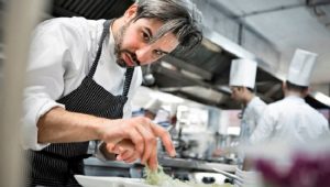 chef deidda, del ristorante stellato Dal Corsaro