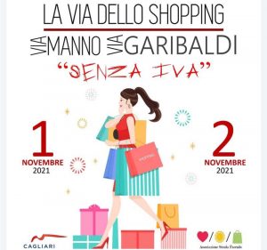 Shopping senza IVA a Cagliari, locandina