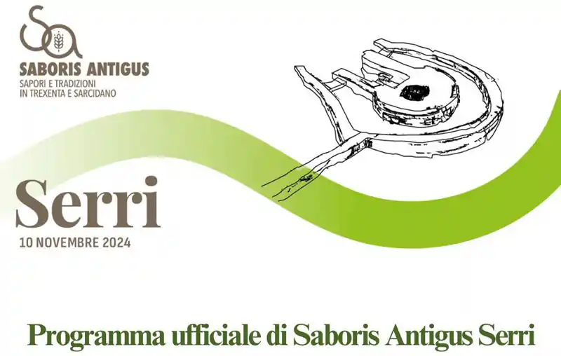 Saboris Antigus Serri 2024, manifesto con programma, date e orari degli eventi