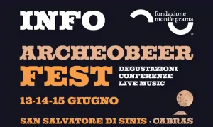 ArcheoBeer Fest Cabras 2025, manifesto con programma, date e orari degustazioni ed eventi | Sardegna in blog