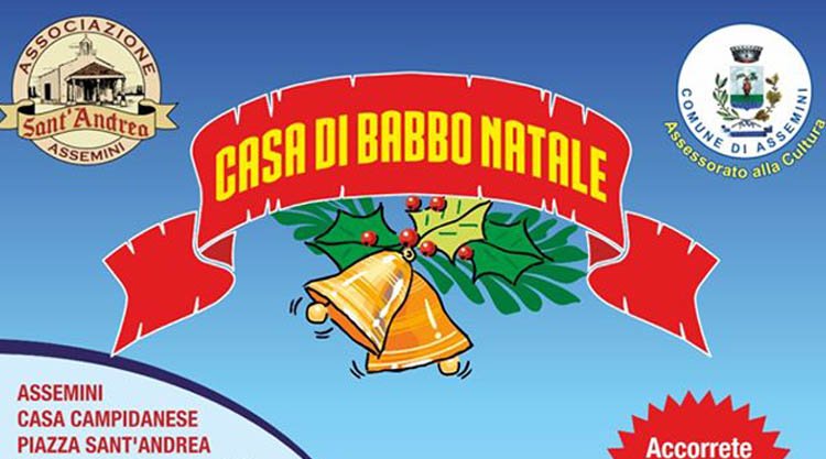 Babbo Natale arriva ad Assemini, ecco date e orari di apertura!