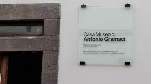 Ingresso della Casa museo si Antonio Gramsci