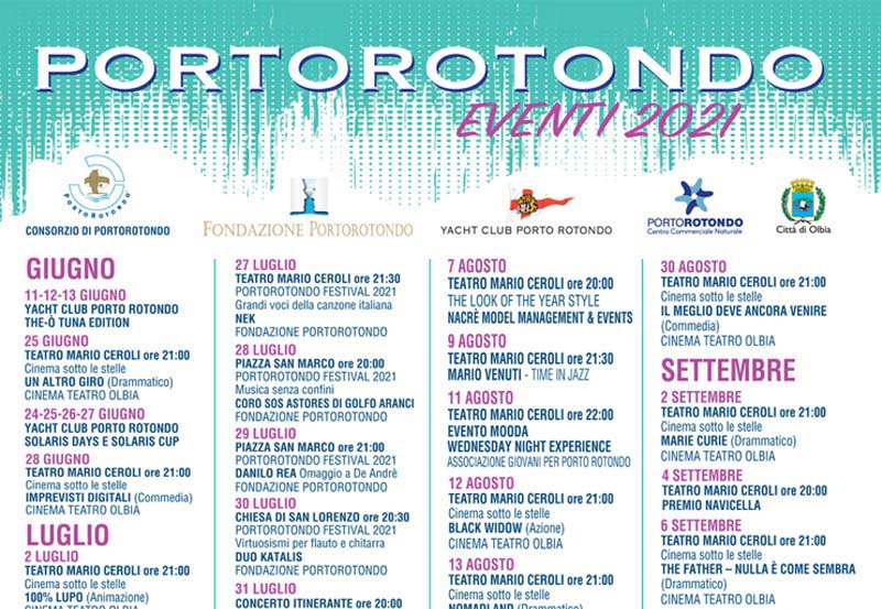 Eventi estate 2021 a Porto Rotondo