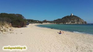 Spiaggia di Sa Colonia a Chia