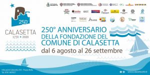 Manifesto degli eventi dei 250 anni dalla fondazione di Calasetta