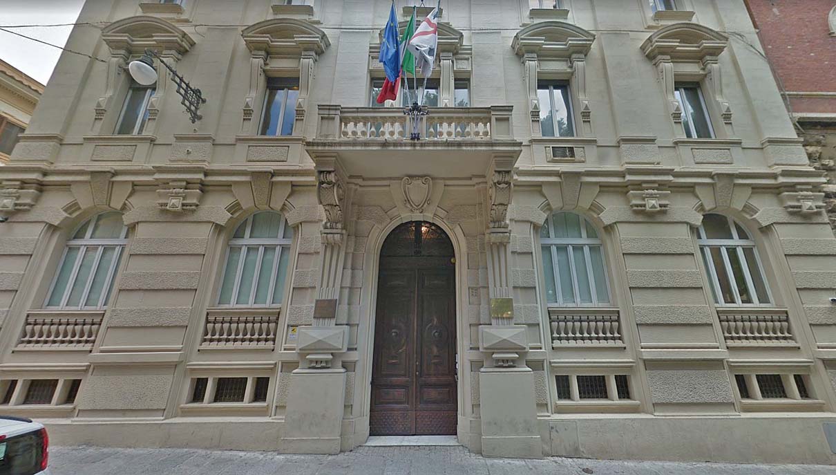 La sede del TAR della Sardegna a Cagliari