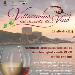 Un accento di vino a Villasimius 2023, manifesto e programma