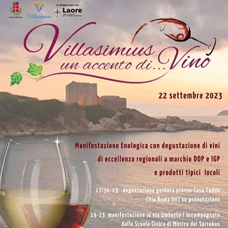 Un accento di vino a Villasimius 2023, manifesto e programma
