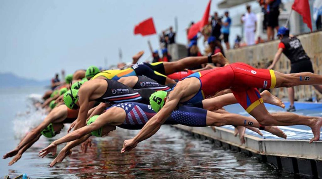 Coppa del mondo di Triathlon in Sardegna
