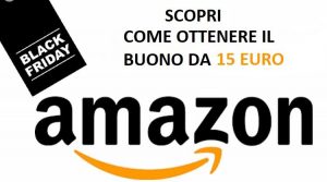 Buono amazon per il Black Friday