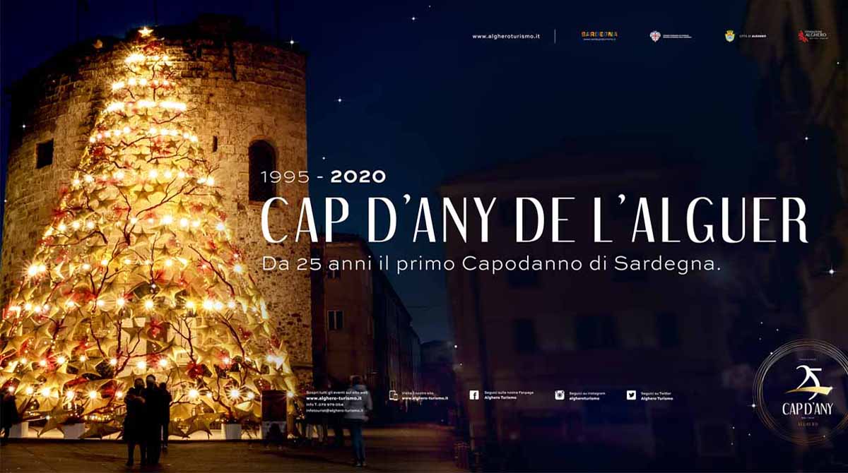 Capodanno ad Alghero 2021, manifesto