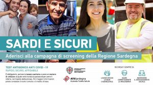 Manifesto di Sardi e sicuri, campagna di screening di massa anti-covid