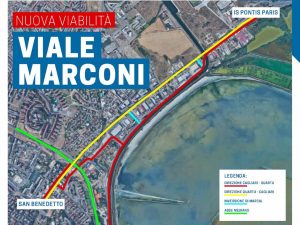 Nuova viabilità con viale Marconi a senso unico!