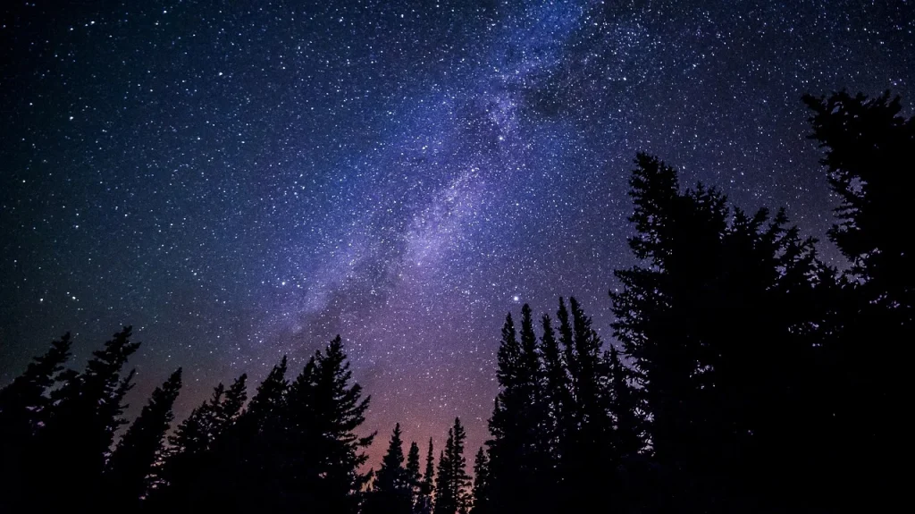 Via Lattea, il cielo notturno e le stelle