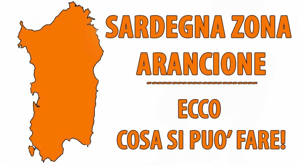 Sardegna zona arancione