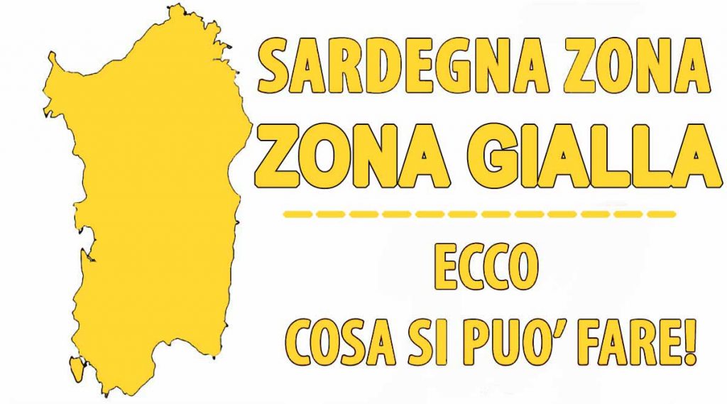 Sardegna in zona gialla, tutte le regole