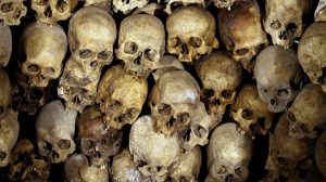 Scheletri dei morti di peste
