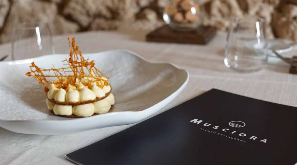 La crema catalana rivisitata del ristorante Musciora ad Alghero