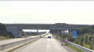 Strada Statale 131 nei pressi di Terralba e Marrubiu