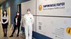 Tamponi ai passeggeri in partenza dall'aeroporto di Cagliari