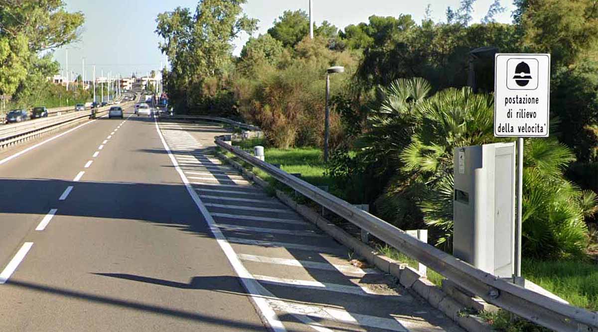 Autovelox a Cagliari, in Sardegna