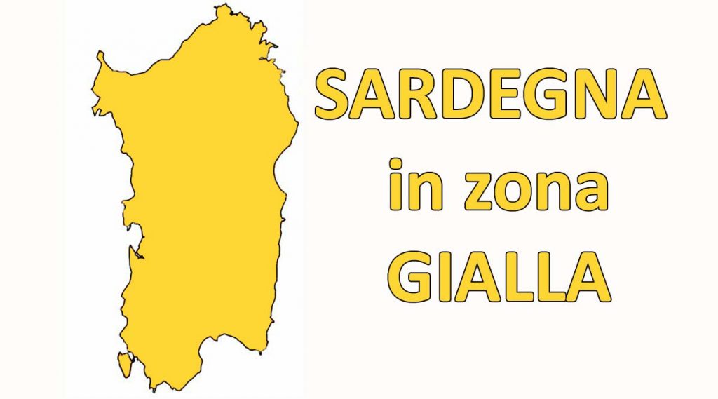 Sardegna in zona Gialla