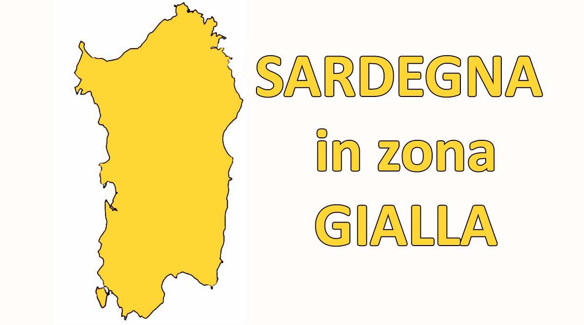Sardegna in zona Gialla
