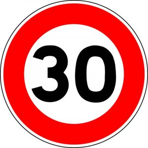 Limite di velocità 30 km/h a Olbia