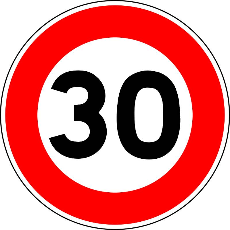 Limite di velocità 30 km/h a Olbia