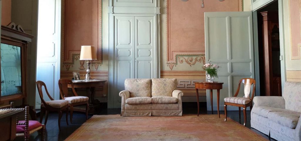 Sala del palazzo Amat nel quartiere Castello di Cagliari!