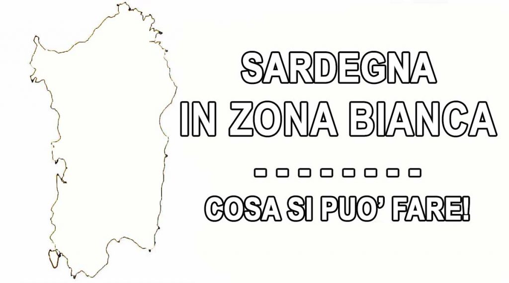 Sardegna in zona bianca