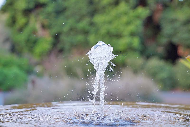 fontanella di acqua fresca
