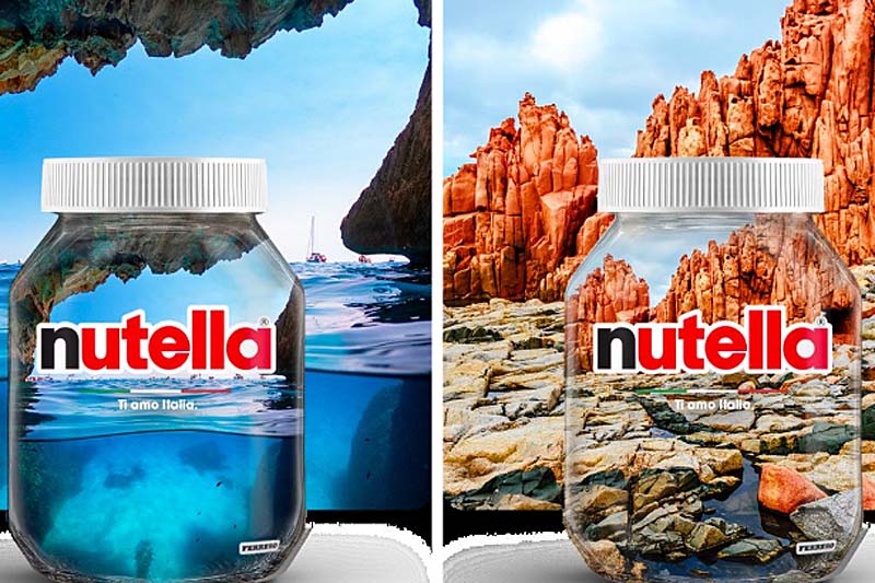 Baunei e Arbatax sui vasetti di Nutella!