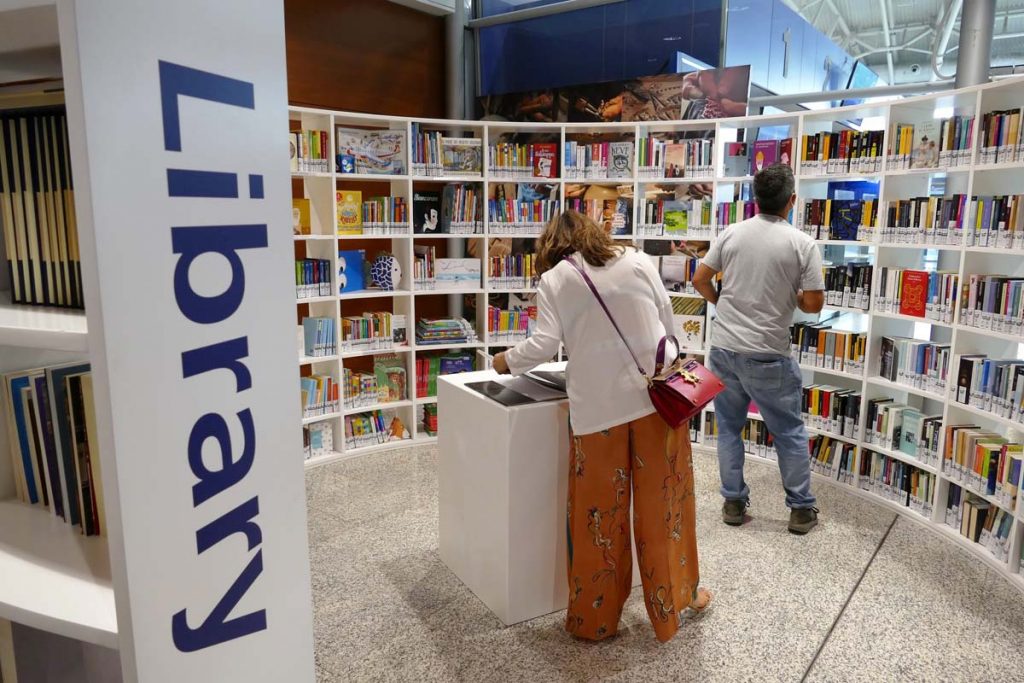 Cagliari Airport Library