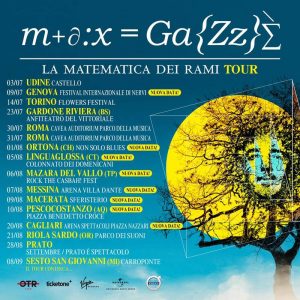 Concerti Max Gazzé in Sardegna a Cagliari e Riola Sardo