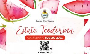 Manifesto eventi di luglio 2021 a San Teodoro