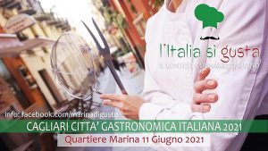 Contest l'Italia si Gusta a Cagliari, manifesto 2021