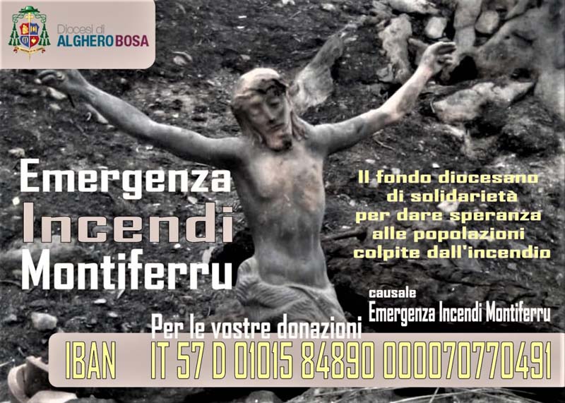 Emergenza incendi nel Montiferru, ecco gli iban per le raccolte fondi