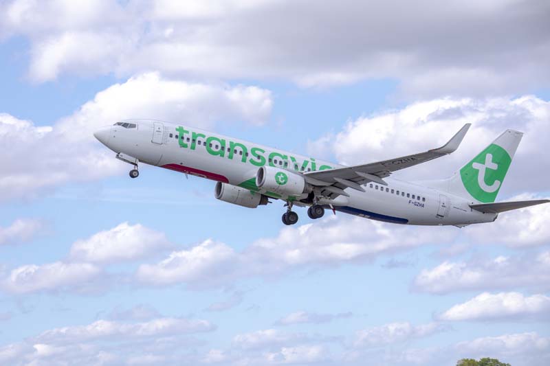 Aereo Transavia in Sardegna