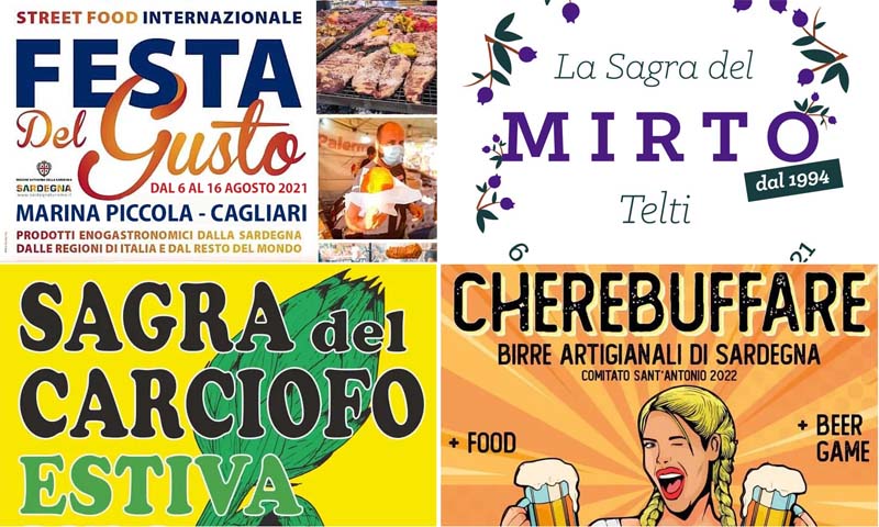 Eventi e sagre in Sardegna il 6, 7 e 8 agosto 2021