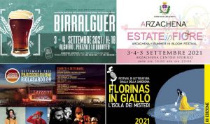 Eventi, feste e sagre del 3, 4 e 5 settembre 2021 in Sardegna!