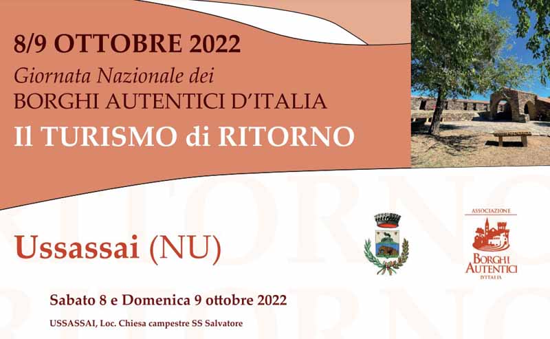 Giornata Nazionale dei Borhi Autentici Italiani 2022 a Ussassai