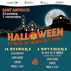 Halloween Sant'Antioco 2023, programma e date