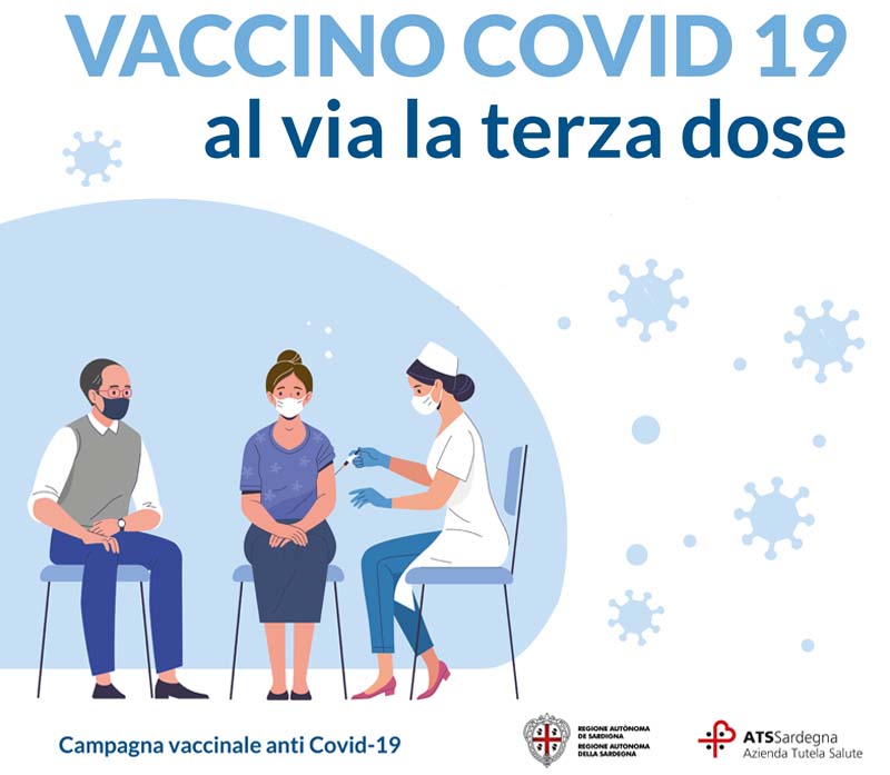 Vaccino Covid-19, come prenotare la terza dose in Sardegna
