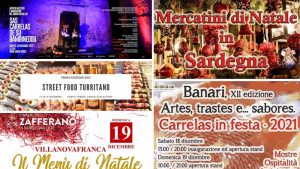 Eventi e sagre in Sardegna i l17, 18 e 19 dicembre 2021