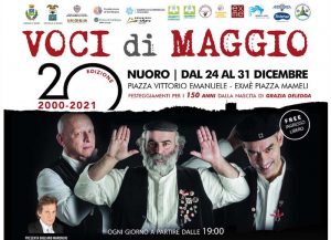 Voci di maggio 2021 a Nuoro, manifesto