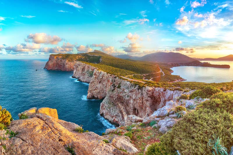 Promontorio di Capo Caccia ad Alghero