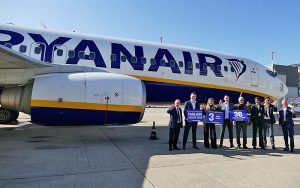 Aereo Ryanair all'aeroporto di Cagliari