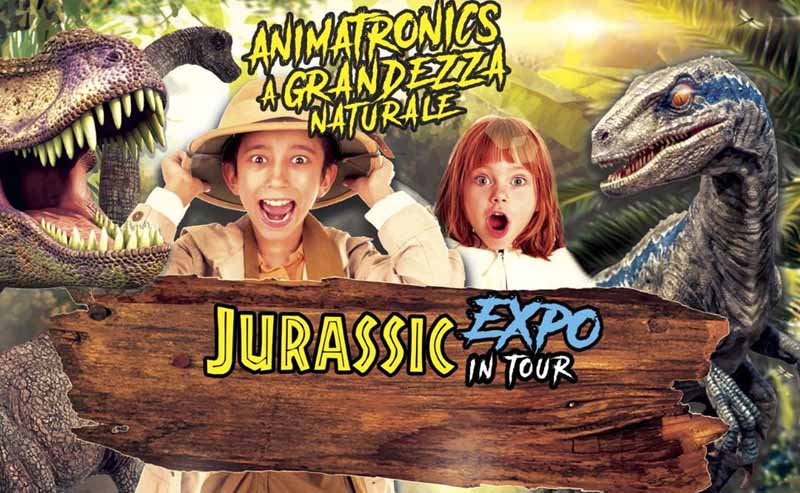 Jurassic expo, mostra dinosauri in Sardegna
