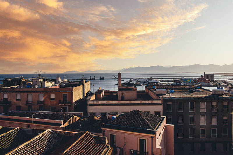 Cagliari, vista panoramica